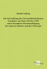 Kendra Ludwig: Die Entwicklung des Universitätsklinikums Frankfurt am Main 1953-1959