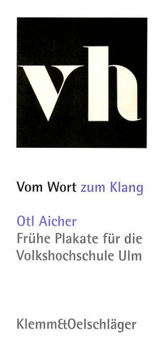 M. Krampen/U. Klemm (Hg.): Vom Wort zum Klang. (Ausstellungskatalog)